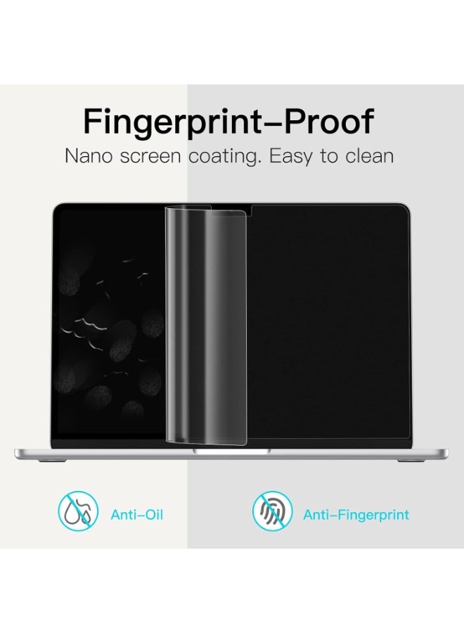 1Pack Anti Glare Screen Protector for New Apple 2026---2023 MacBook Air 15 inch (Model: A3448 A3241 A3114 A2941) Laptop with M5 M4 M3 M2 Chip 15.3 inch Laptop,Anti Fingerprint (Matte) Shield - Image 4